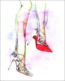 серия "каблучок" - стиль, обувь, каблучок, туфелька - оригинал