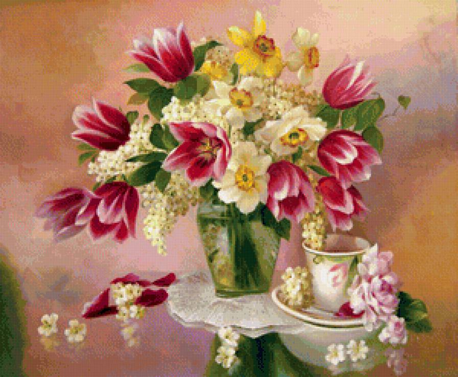 букет тюльпанов - предпросмотр