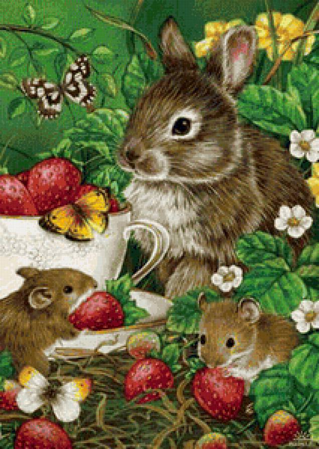 встреча в саду - предпросмотр