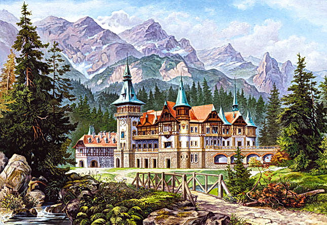 замок в горах - оригинал