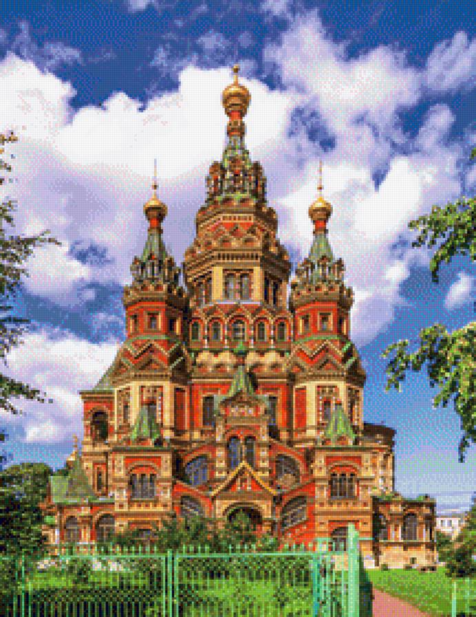петергоф - храм, петергоф, санкт-петербург, собор - предпросмотр