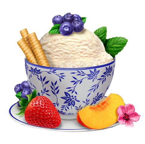 Мороженое - фрукты, для кухни, мороженое - оригинал