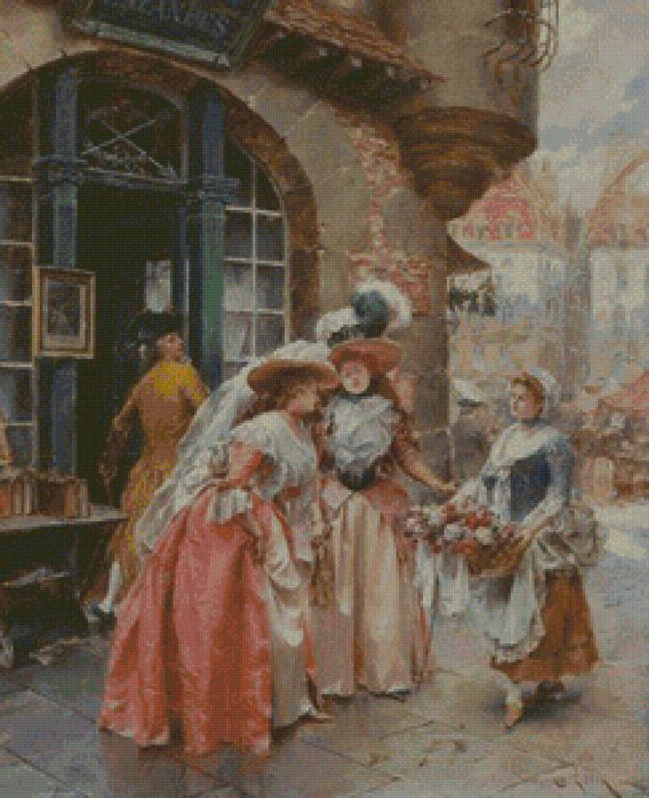 У цветочницы - предпросмотр