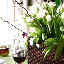 Схема вышивки «весна»