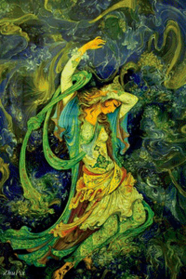 Восточные сказки - сказки, иллюстрация - предпросмотр