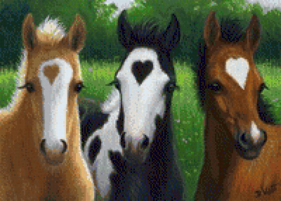 Коне на любовта - коне - предпросмотр