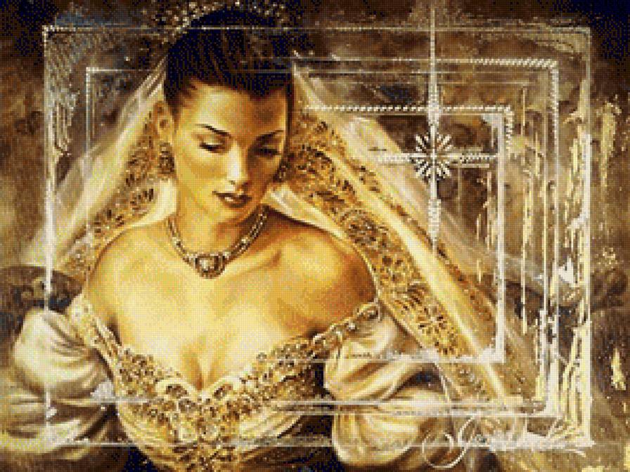 "женский образ" - портрет, живопись, девушка - предпросмотр