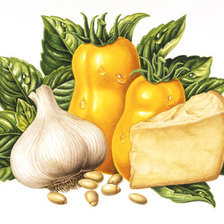 Оригинал схемы вышивки «Овощной натюрморт» (№1175128)
