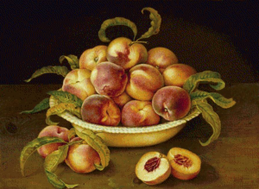 натюрморт - фрукты, натюрморт, картина - предпросмотр