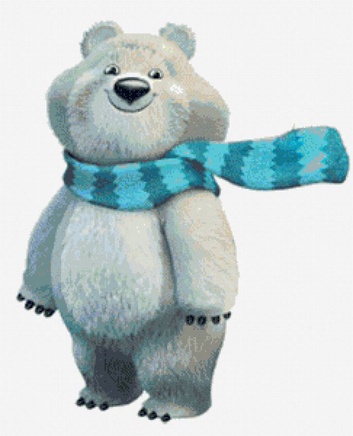 Олимпийский мишка (Сочи) - олимпиада, животные, медведь, ностальгия - предпросмотр