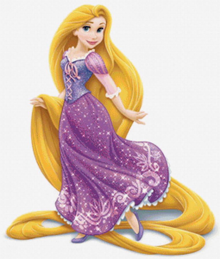 рапунцель - детское, мульт, рапунцель - предпросмотр