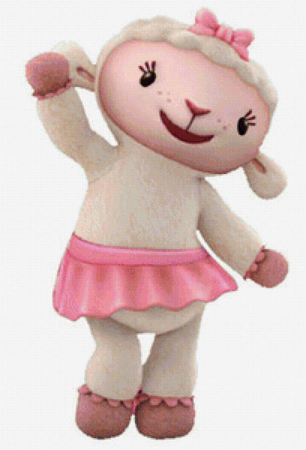 мультфильм - детское, овечка, мульт, доктор плюшева - предпросмотр