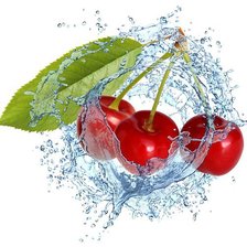 Схема вышивки «вишня»