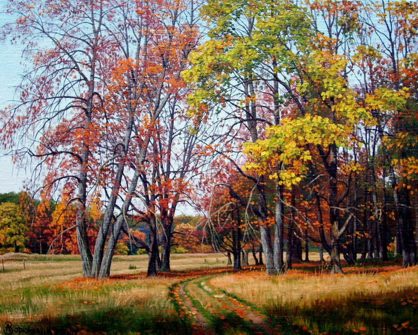 осень - пейзаж, природа, осень - оригинал