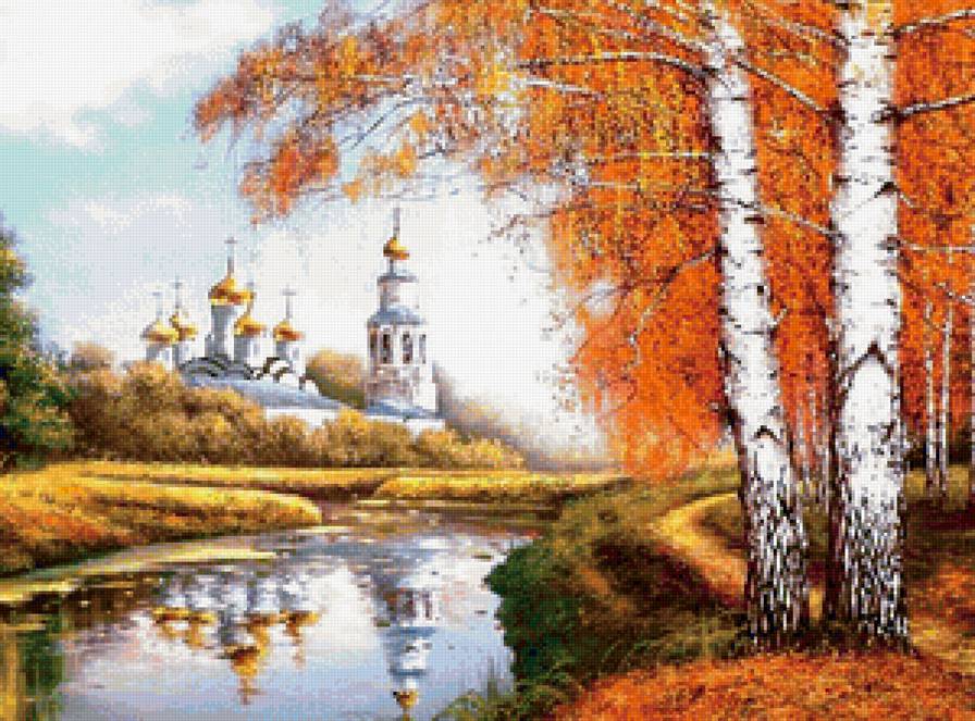 Золотые купола - соборы, храмы, церкви - предпросмотр