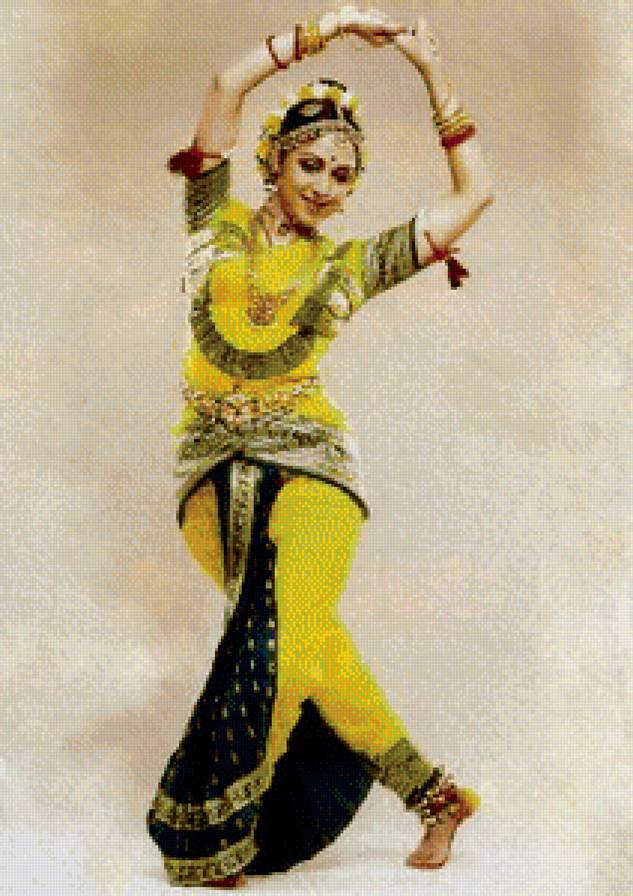 Индийский танец - восток, танец, индия - предпросмотр