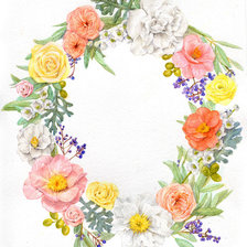 цветочный венок