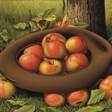 Оригинал схемы вышивки «Спелые яблочки» (№1180850)