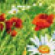 Предпросмотр схемы вышивки «Цветочное поле» (№1181197)