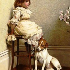 Схема вышивки «друзья»