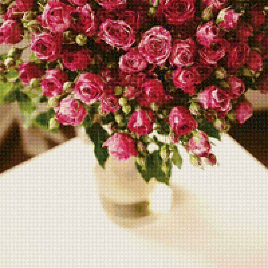 Розы - розы, цветы, ваза - предпросмотр