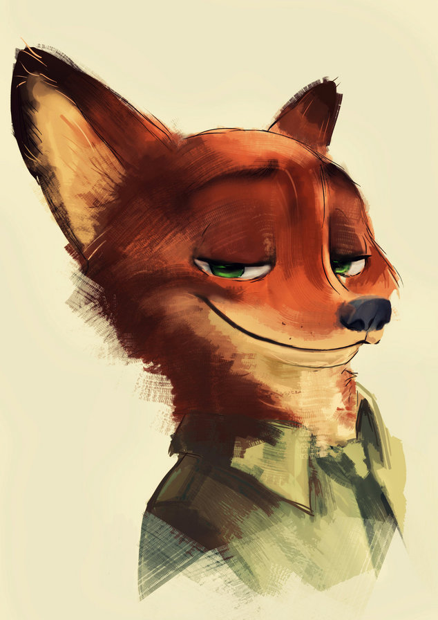 Nick Wilde From Zootopia - зверополис, zootopia - оригинал