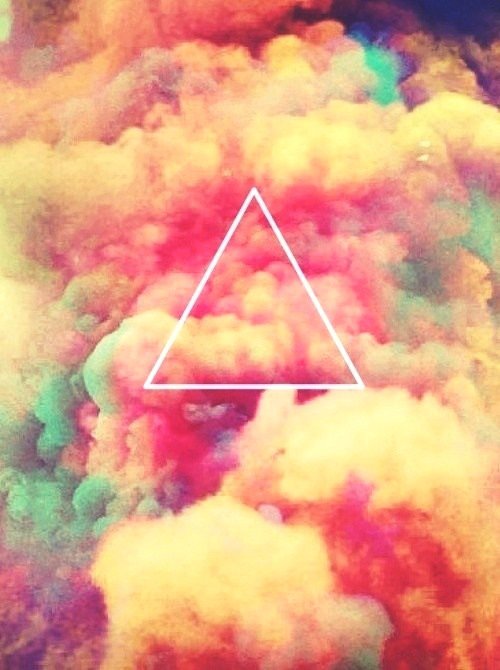Облака из краски - smokebombs, swag, tumblr - оригинал