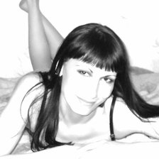 Схема вышивки «девушка»