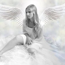 Схема вышивки «Ангел»