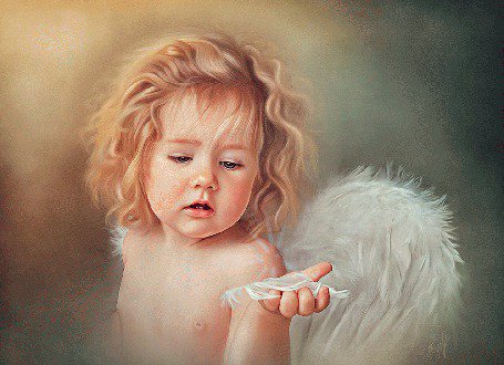 ангел, дети - оригинал