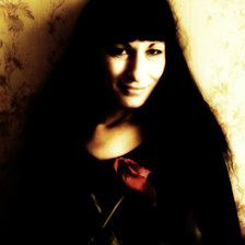 Схема вышивки «девушка»