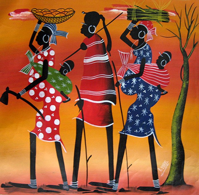 африка - люди, женщины, африка - оригинал