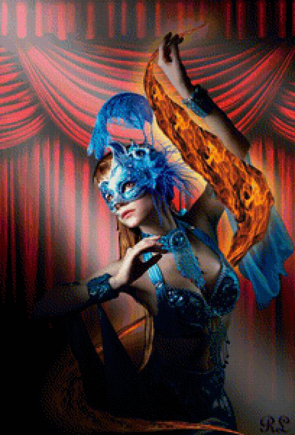 Девушка - иллюстрация - предпросмотр