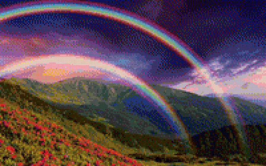 радуга - радуга, природа - предпросмотр