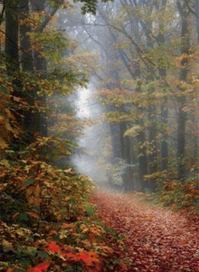 Осень - природа, деревья - предпросмотр