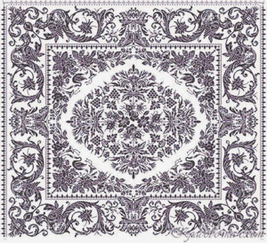 орнамент - орнамент, подушка - предпросмотр