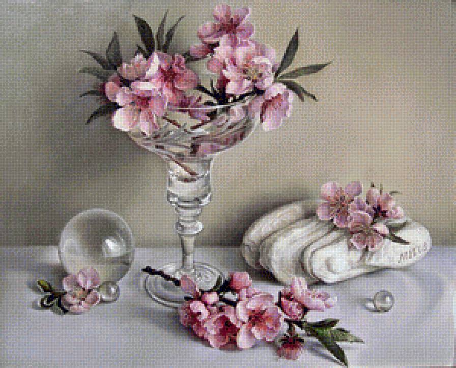 натюрморт - натюрморт, букет, цветы - предпросмотр