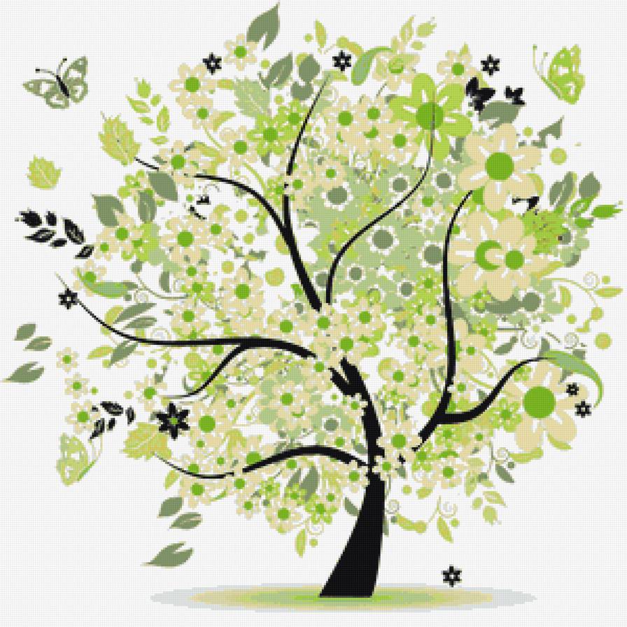 дерево лето - лето - предпросмотр