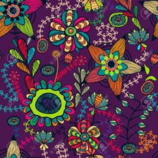 Оригинал схемы вышивки «цветы» (№1191909)