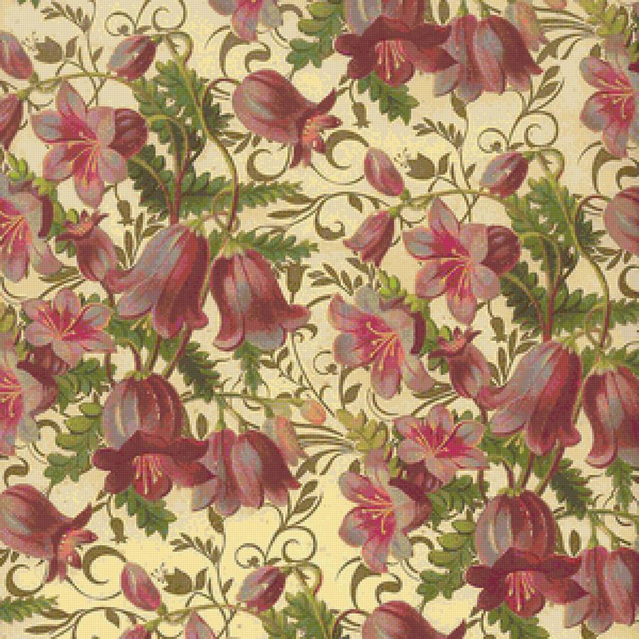 цветы - цветы, подушка - предпросмотр