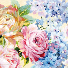 Схема вышивки «цветы»