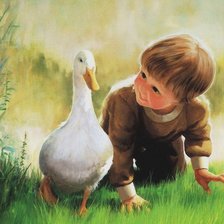 на прогулке