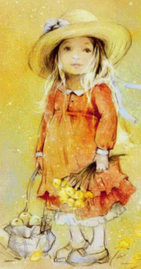 девочка - дети, картина - предпросмотр