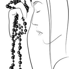 Оригинал схемы вышивки «Молитва» (№1193379)