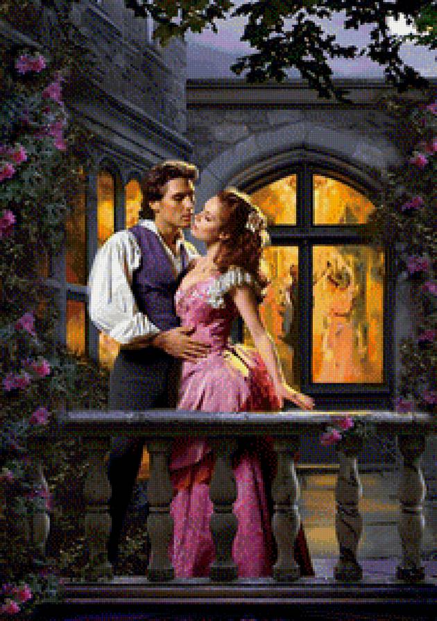 влюбленная пара - пара, средневековье, влюбленные - предпросмотр