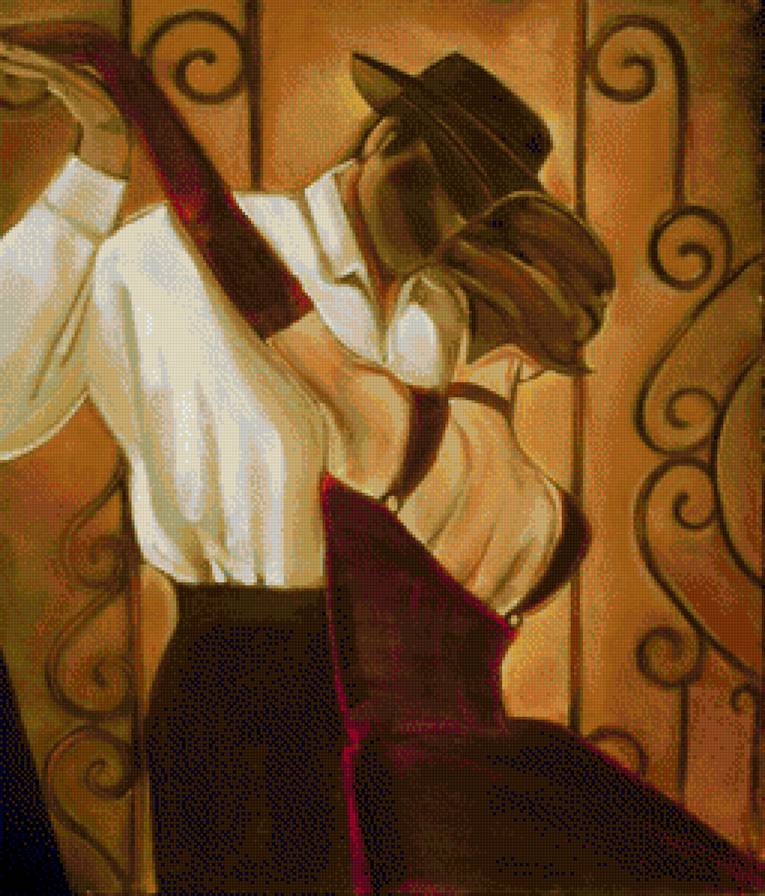 Триш Биддл - мужчина, женщина, танец, роскошь - предпросмотр