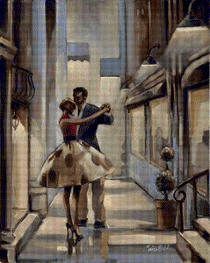 Триш Биддл - танец, роскошь, женщина, мужчина - предпросмотр