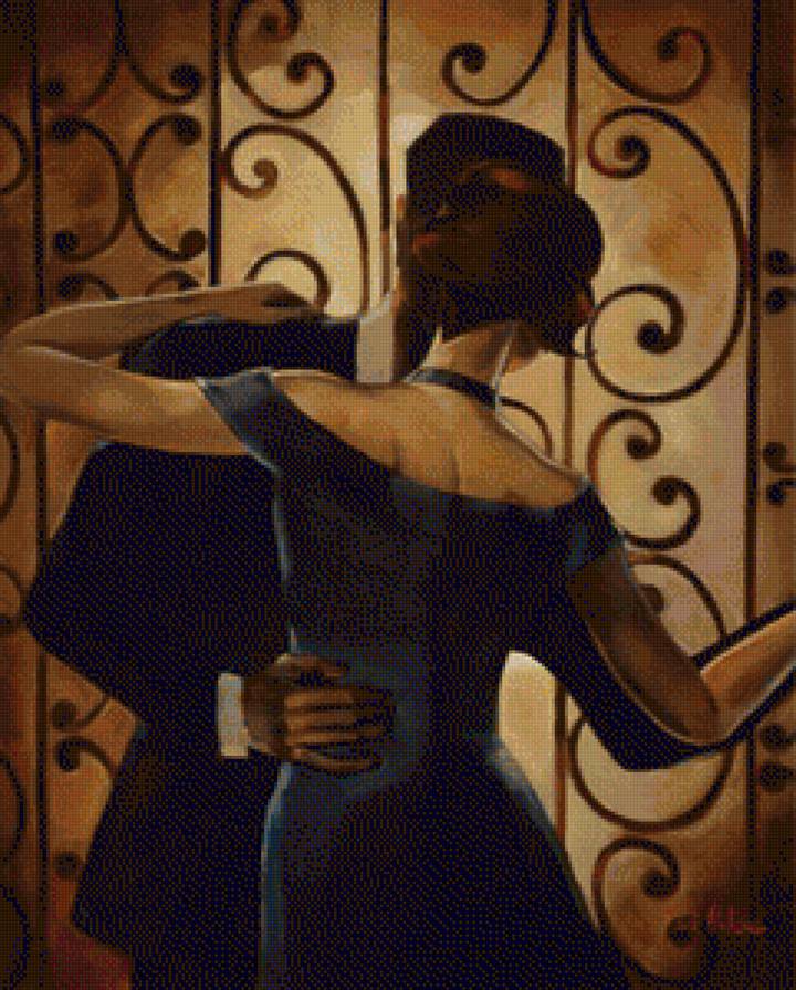 Триш Биддл - мужчина, роскошь, женщина, танец - предпросмотр