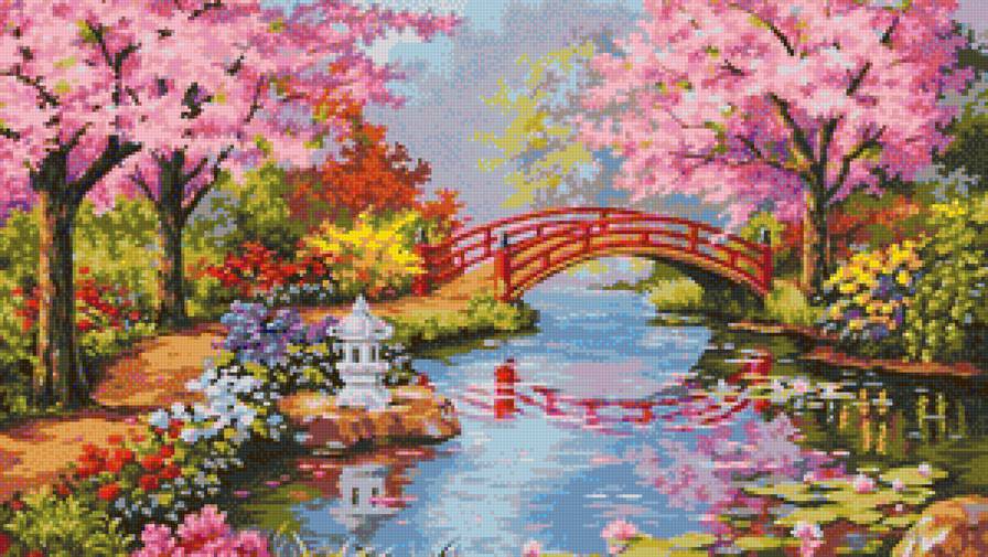 японский сад - природа - предпросмотр