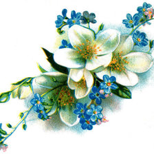 Оригинал схемы вышивки «Цветы» (№1194791)
